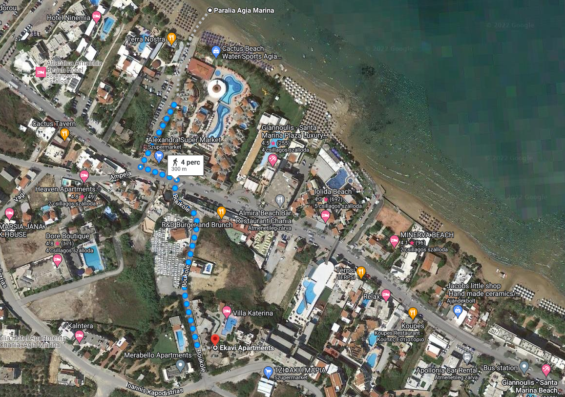 Európa - Görögország - Kréta - Kréta-Kelet - Agia Marina- Ekavi apartman (9)